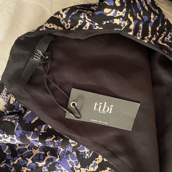 Brand New! NWT TIBI Leopard Print Silk Dress - Picture 2 of 6